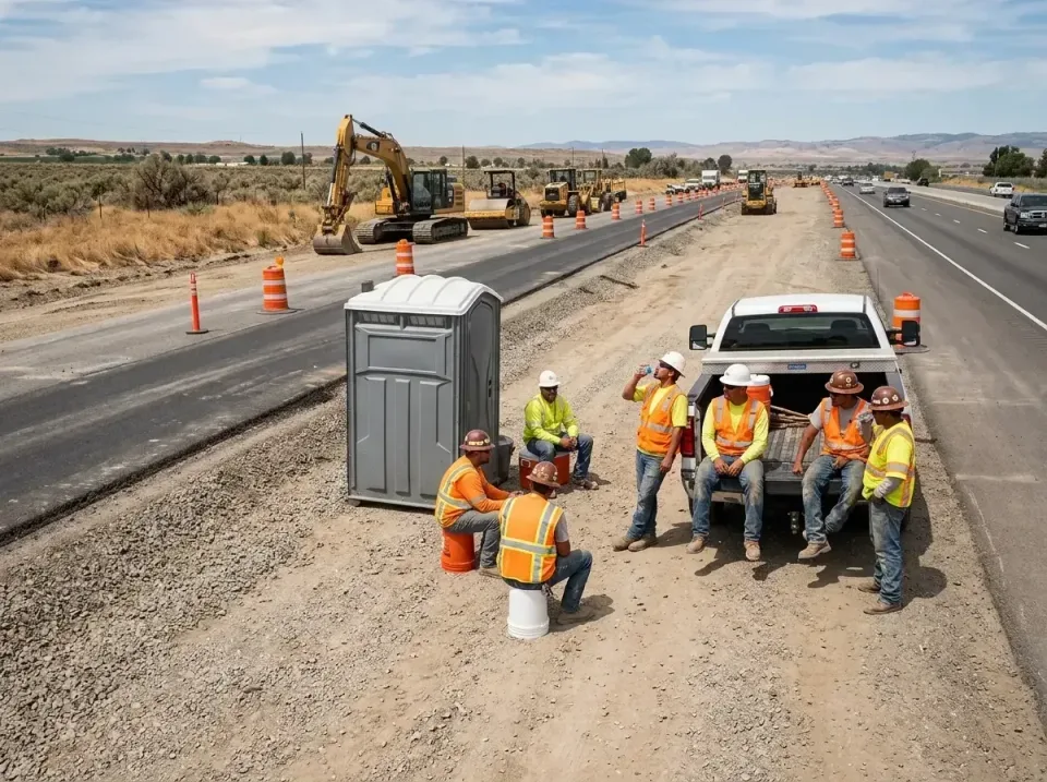 highway-road-construction-crew-007 — frequently asked questions, Porta Potty and Restroom Rentals in Marysville, CA